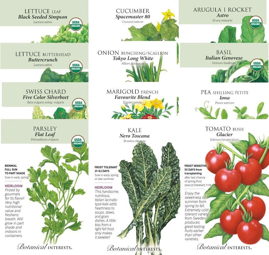 Bountiful Harvest Seed Collection