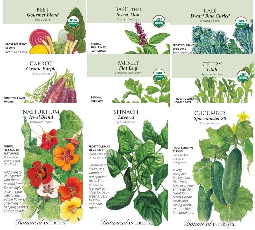 NEW Juicing Tower Container Seeds Collection