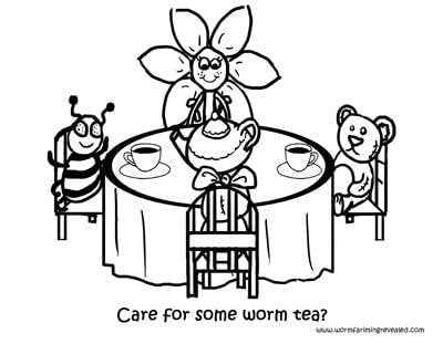 The Worm Farming Coloring & Activity eBook (kids collections)